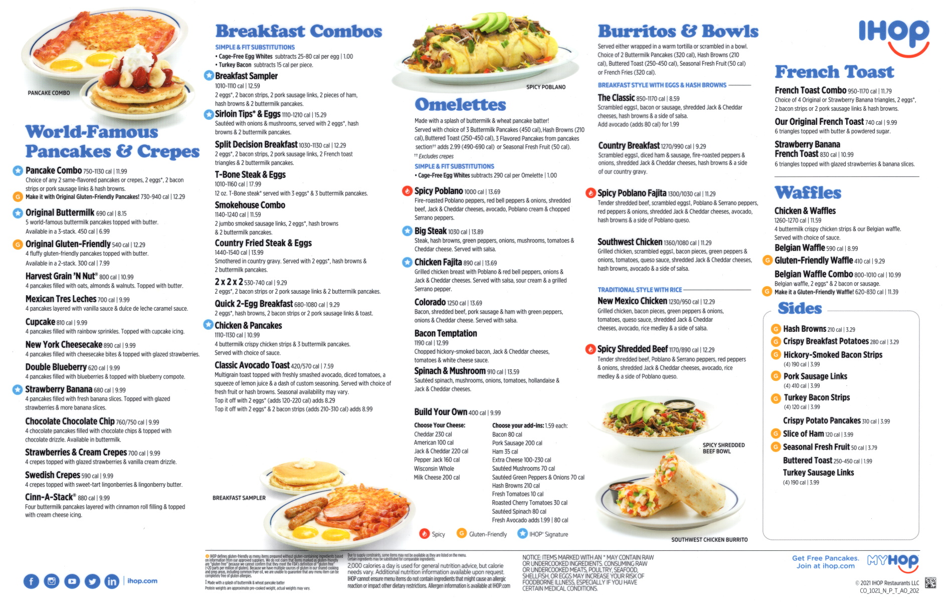 The 7 Healthiest IHOP Menu Items - Nutrition And Calories