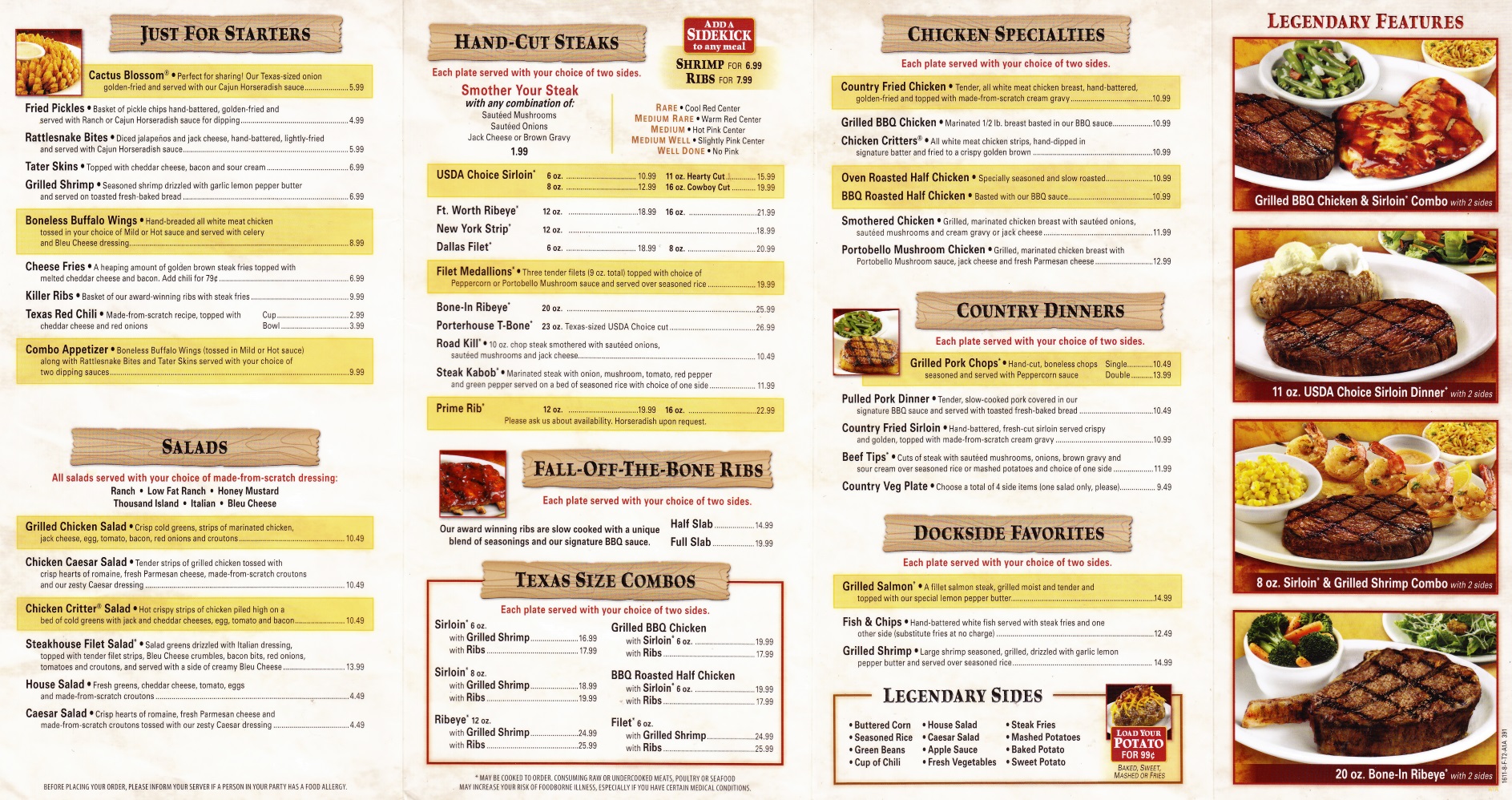 Whereisthemenu Texas Roadhouse Nonspecific Multiple Locations 