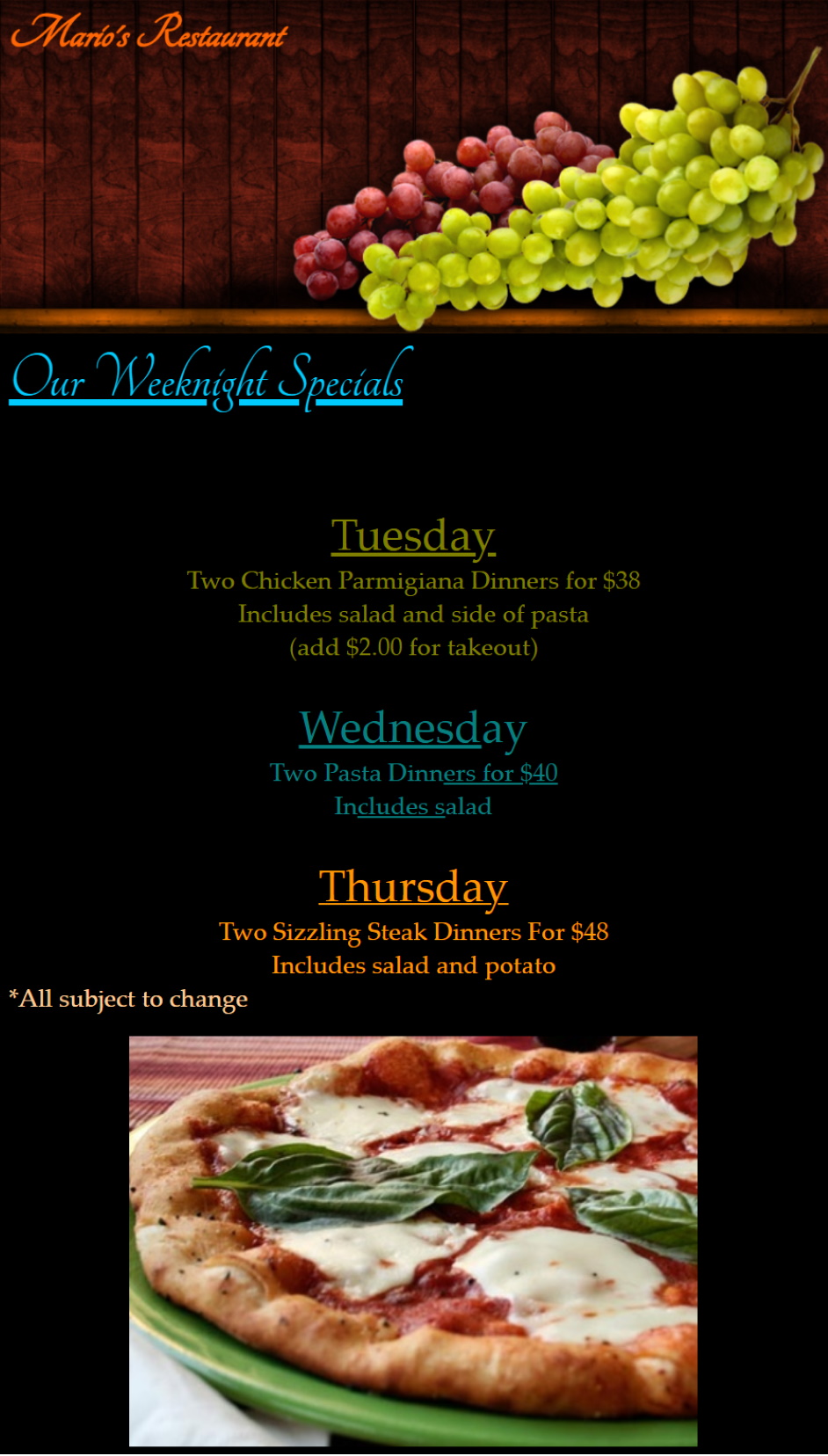 Pizza, Italian food 3