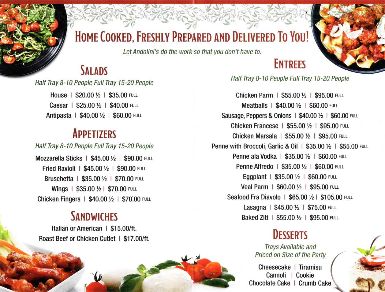 Pizza, Italian food, catering 2B