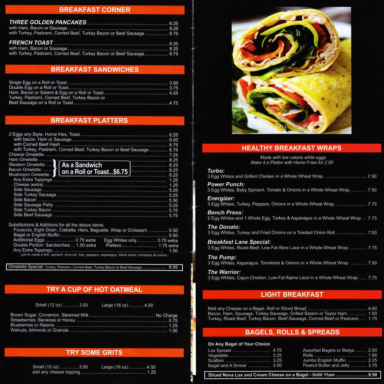 Deli, American food, breakfast 2