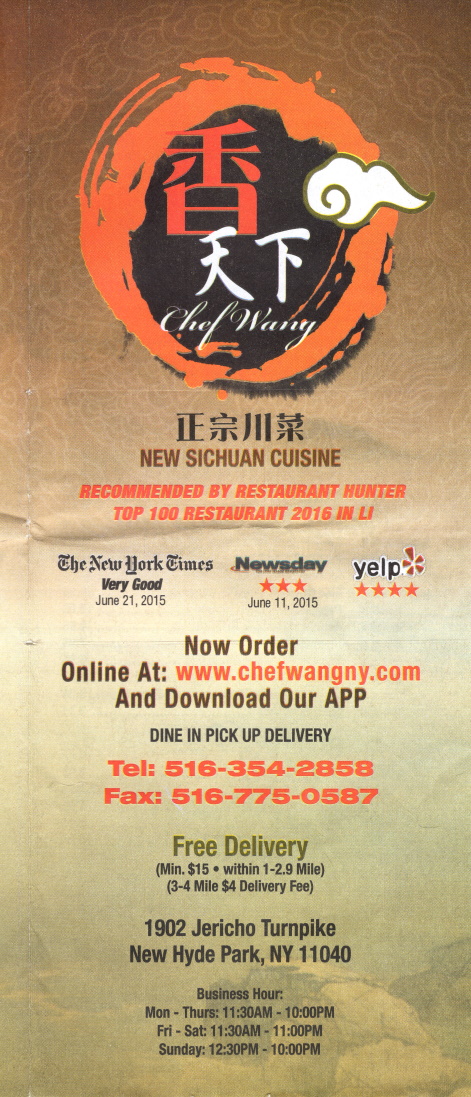 Chef wang coupon code outlet