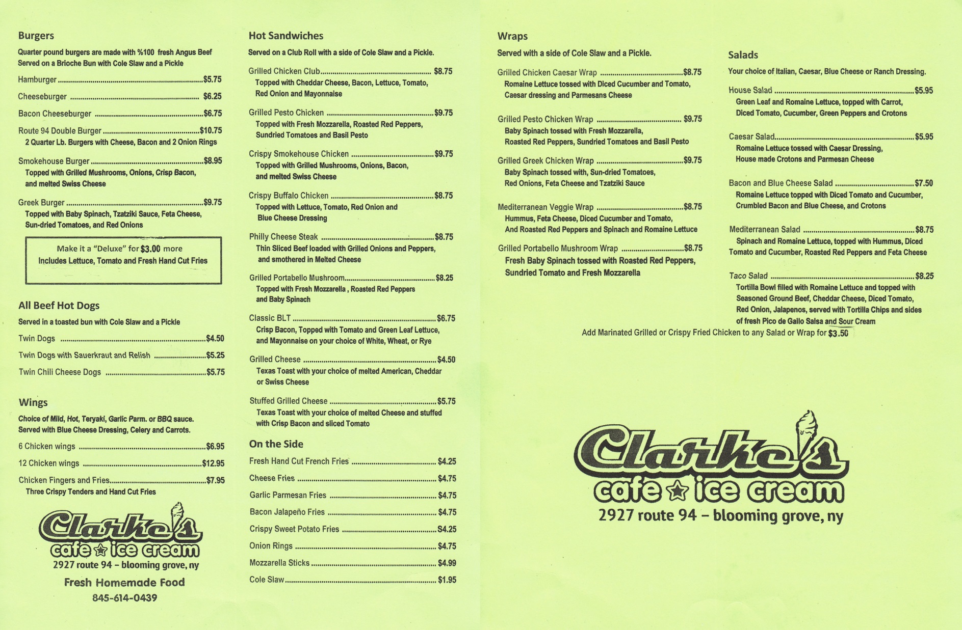 clarks restaurant