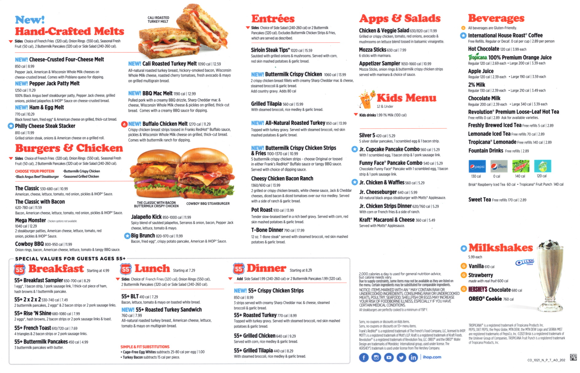 IHOP, Orlando - 7693 S Orange Blossom Trl - Menu, Prices